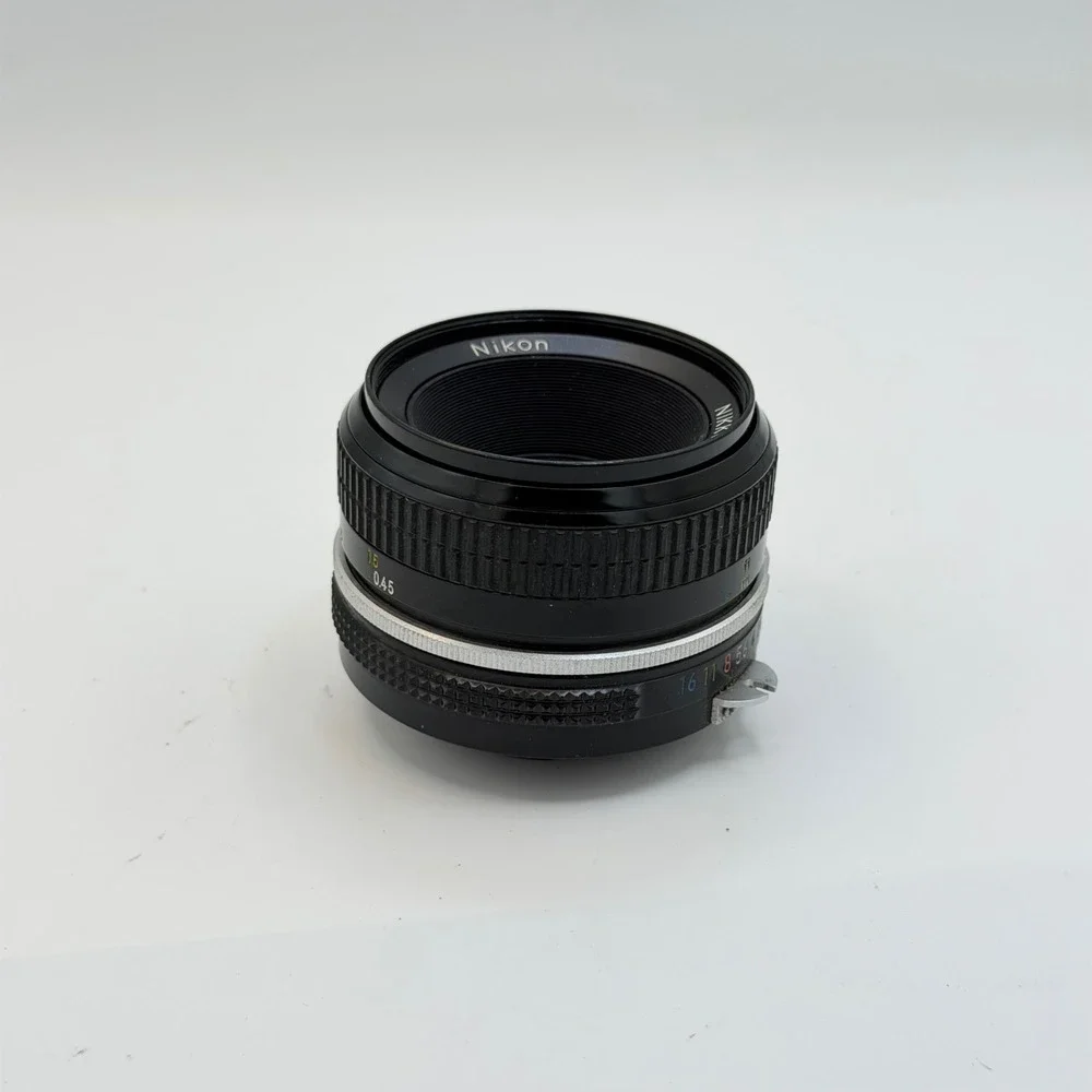 Nikon Nikkor 50mm 1:2 Manual Focus Lens F-Mount Vintage Japan 3236878 FUNGUS